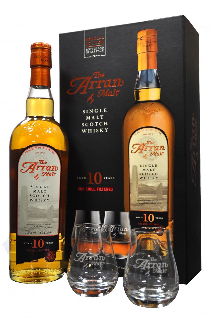 Arran 10 Year Old Glass Pack