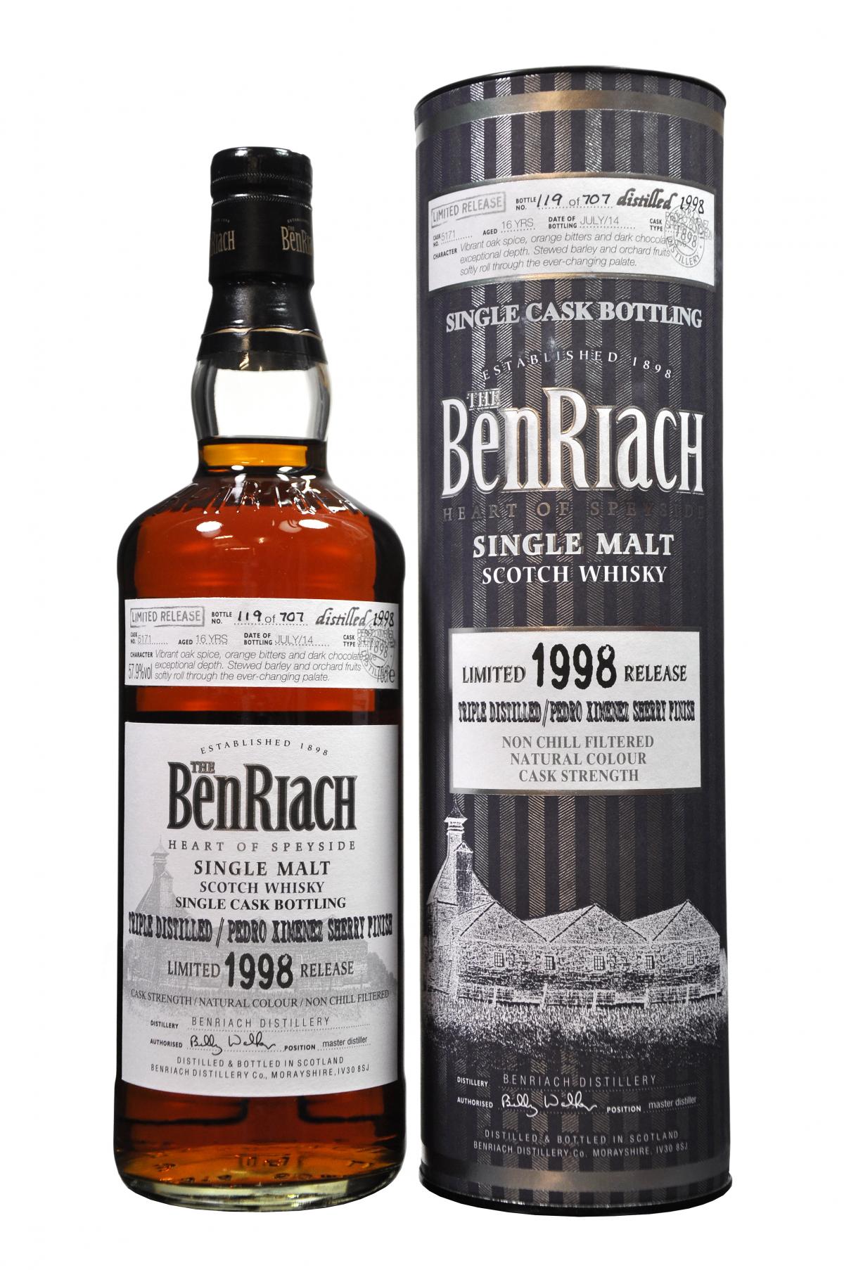 Benriach 1998-2014 | 16 Year Old | Single Cask 5171 | Batch 11