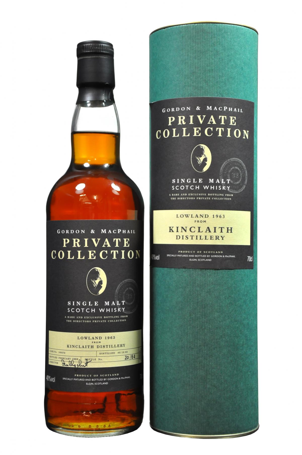 Kinclaith 1963-1996 | Private Collection | Cask 100572