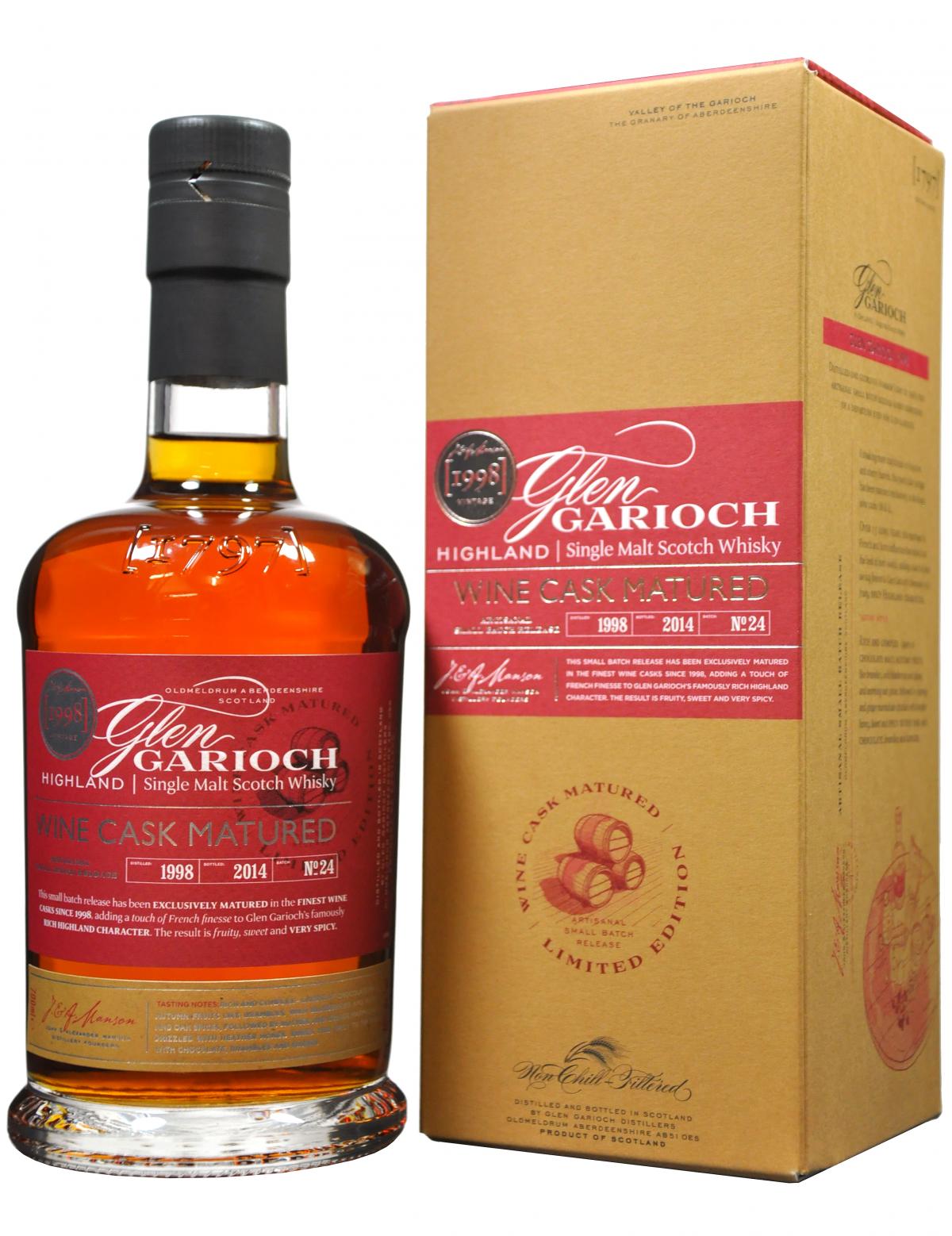 Glen Garioch 1998-2014 Wine Cask Matured