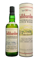 tullibardine 10 yearo ld, highland single malt scotch whisky
