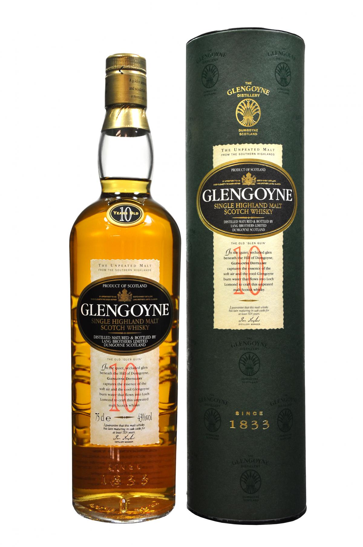 Glengoyne 10 Year Old 1990s