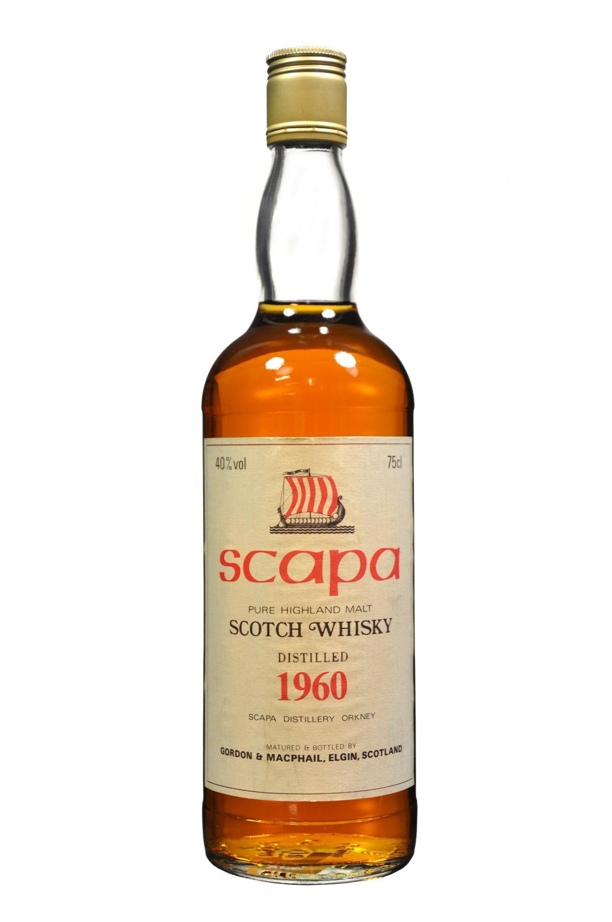 Scapa 1960 Gordon And MacPhail 1980s - Whisky Online Shop – Whisky