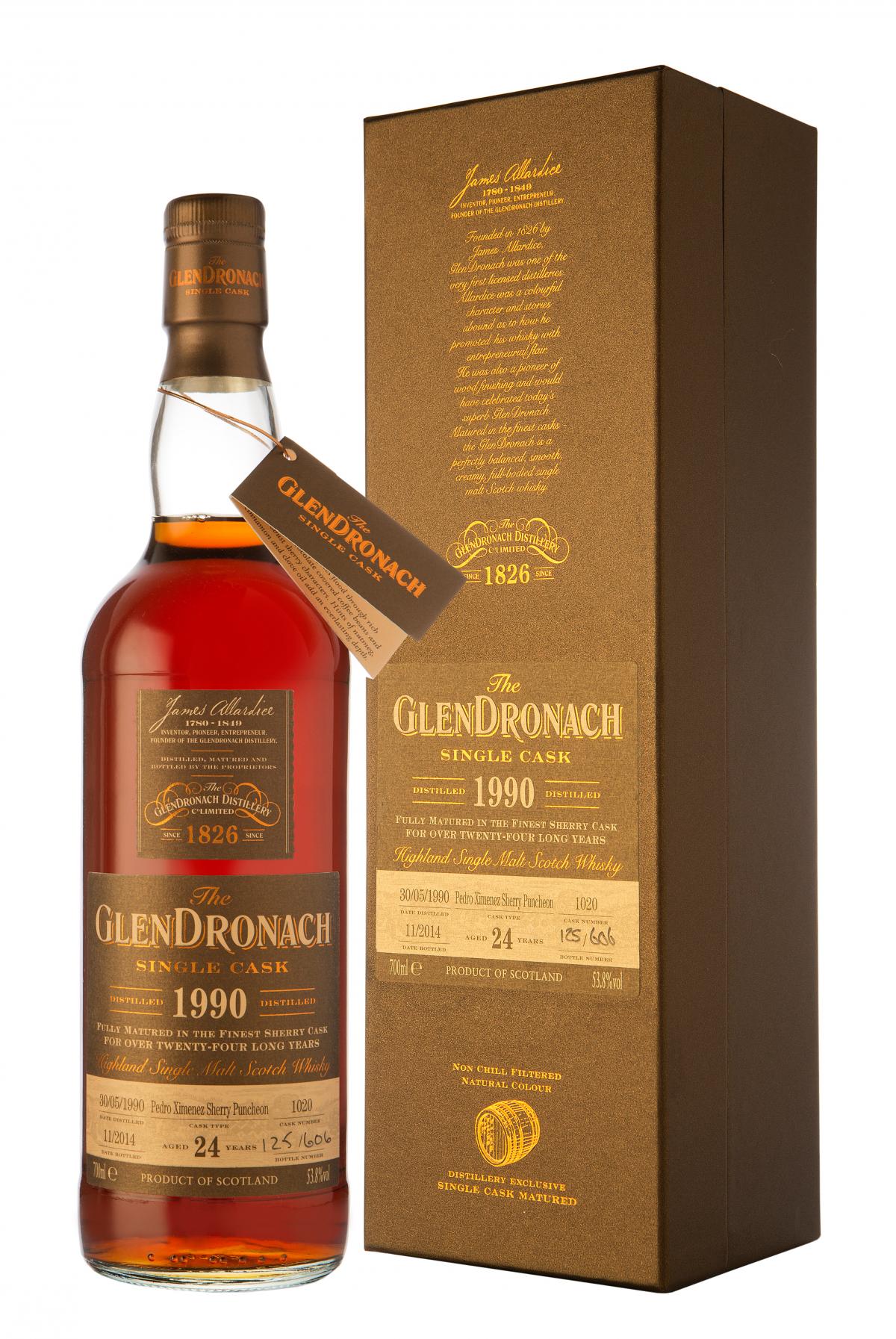 Glendronach 1990-2014 | 24 Year Old | Single Cask 1020 | Batch 11