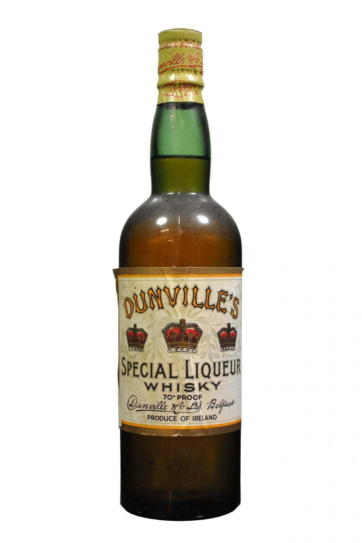 dunvilles three crowns rotation 1948 irish whiskey