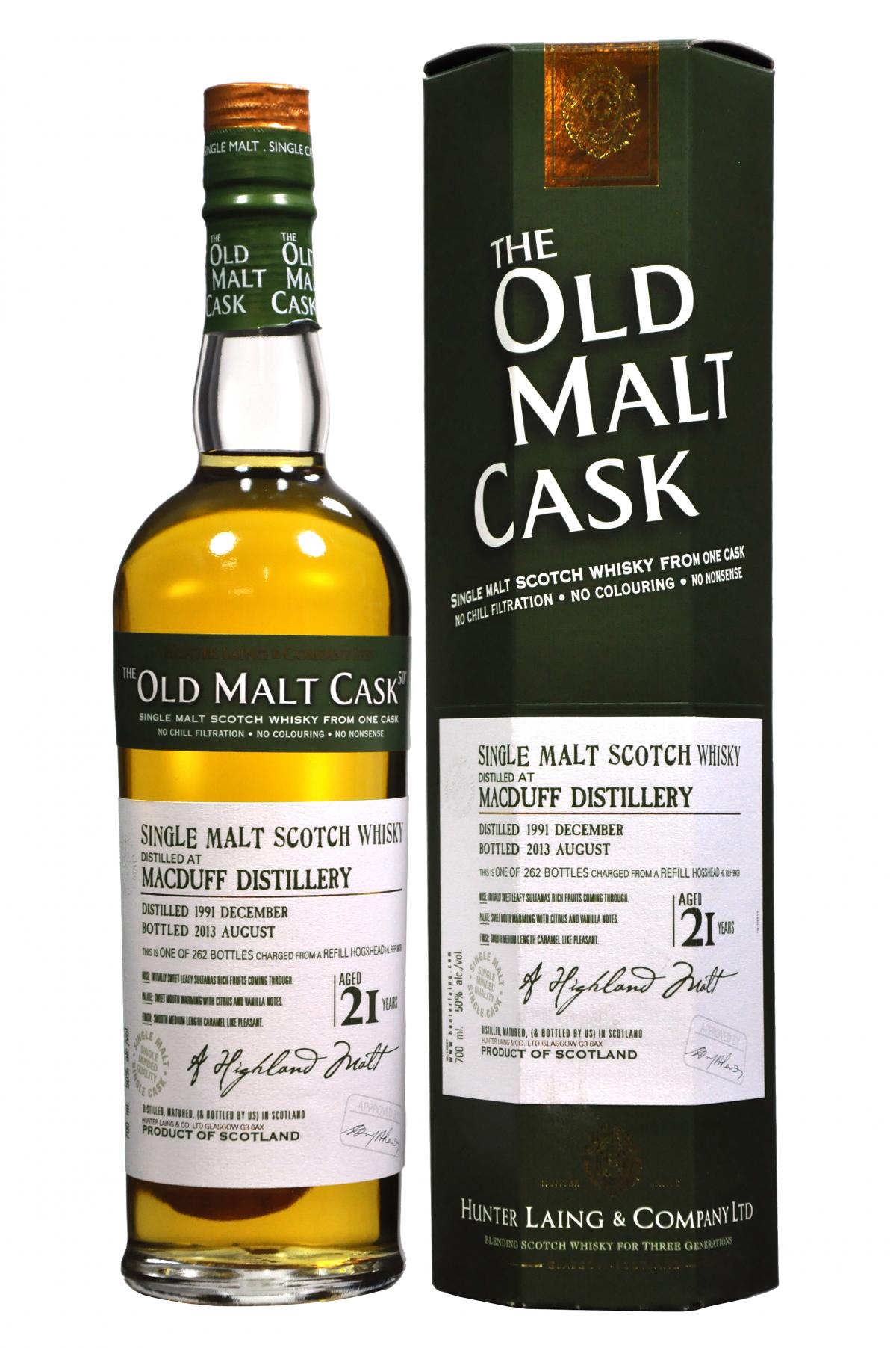 Macduff 1991-2013 | 21 Year Old | Old Malt Cask 9909