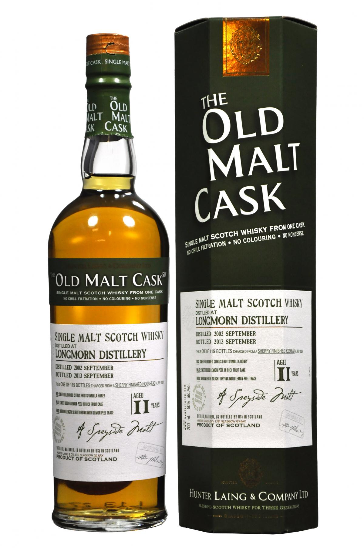 Longmorn 2002-2013 | 11 Year Old | Old Malt Cask 10029