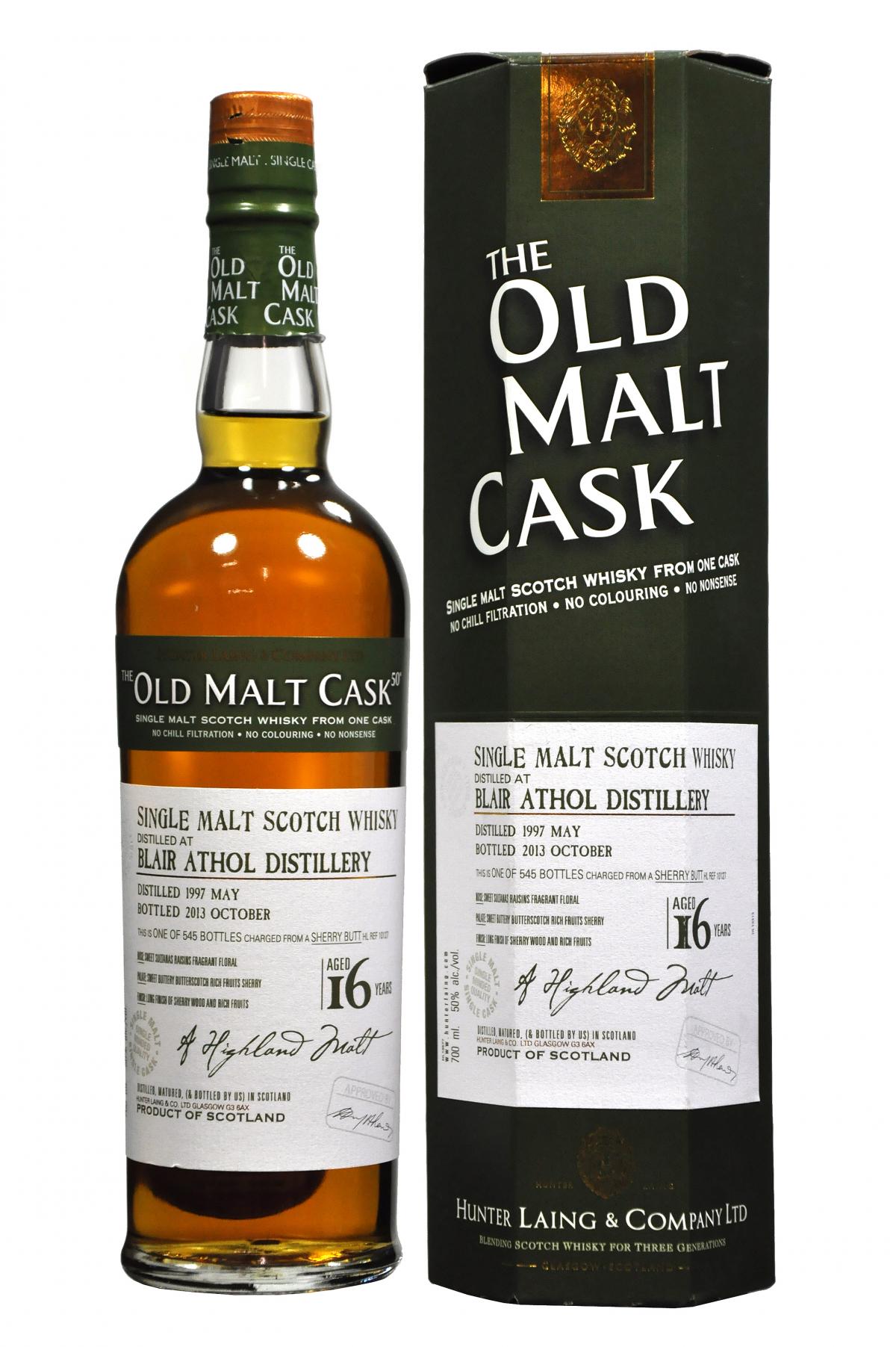 Blair Athol 1997-2013 | 16 Year Old | Old Malt Cask 10127