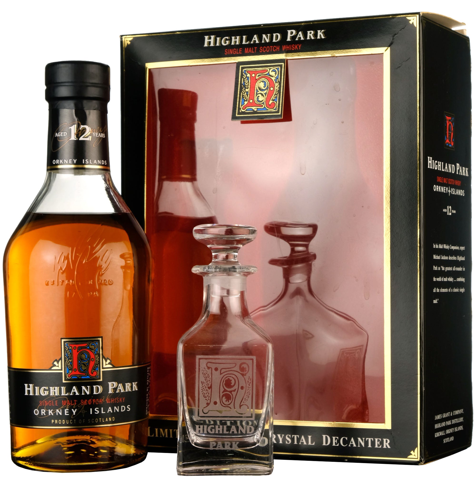 Highland Park 12 Year Old | Limited Edition Crystal Decanter