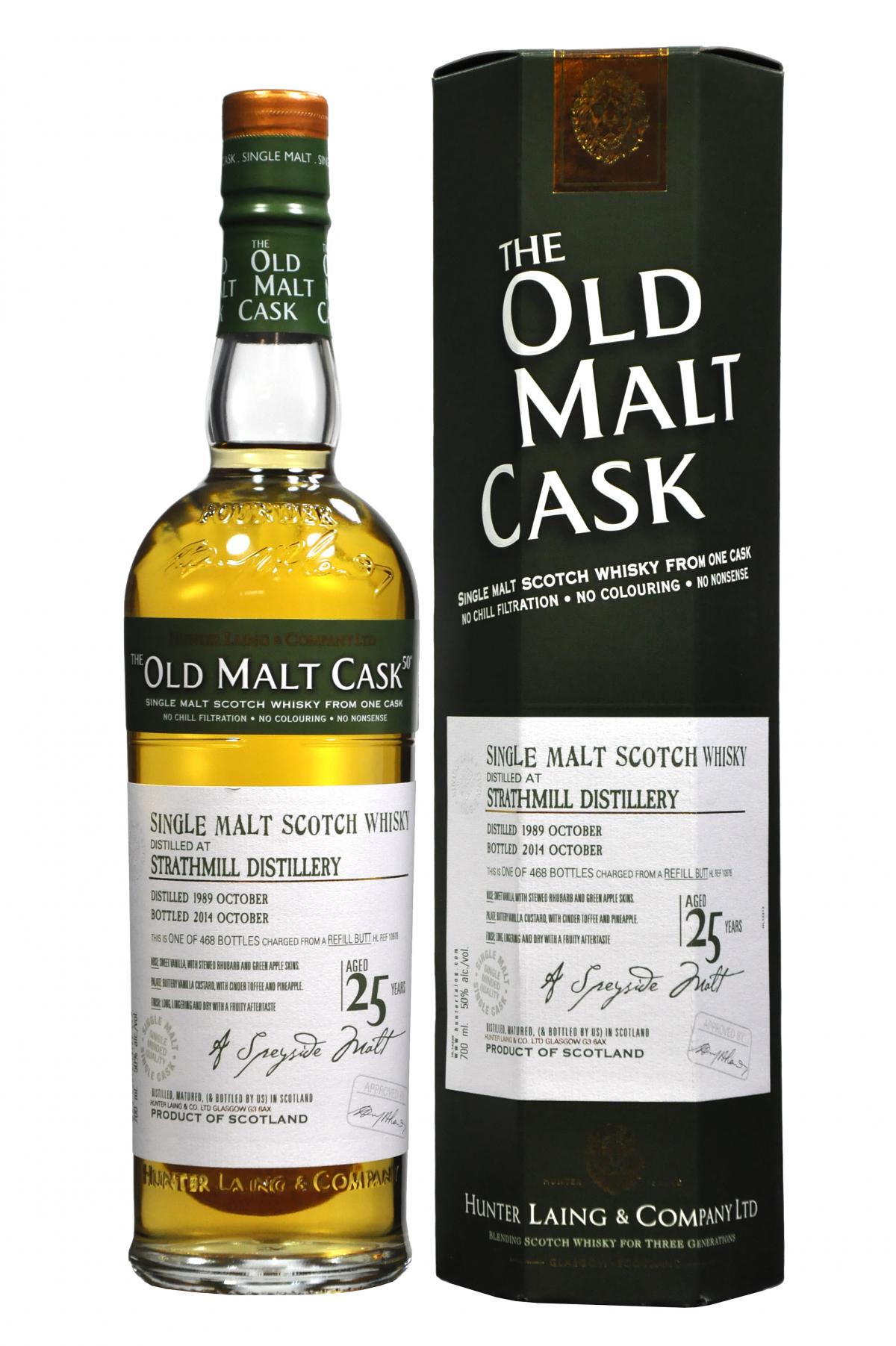 Strathmill 1989-2014 | 25 Year Old | Old Malt Cask 10978