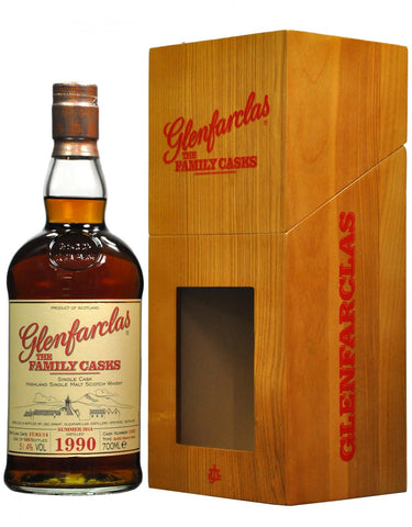 glenfarclas 1990-2014, the family cask 1362 one of 608 bottles
