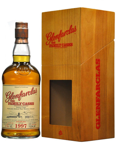 glenfarclas 1997-2014, the family cask 1 one of 628 bottles