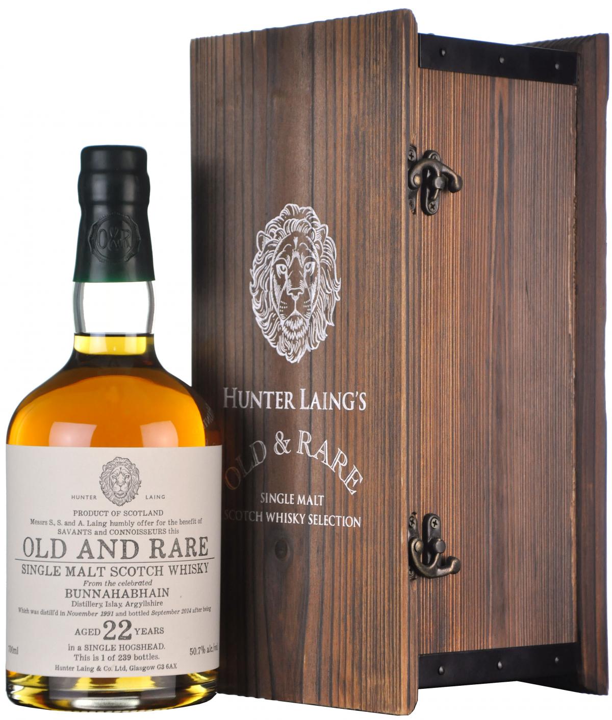 Bunnahabhain 1991-2014 | 22 Year Old | Old & Rare