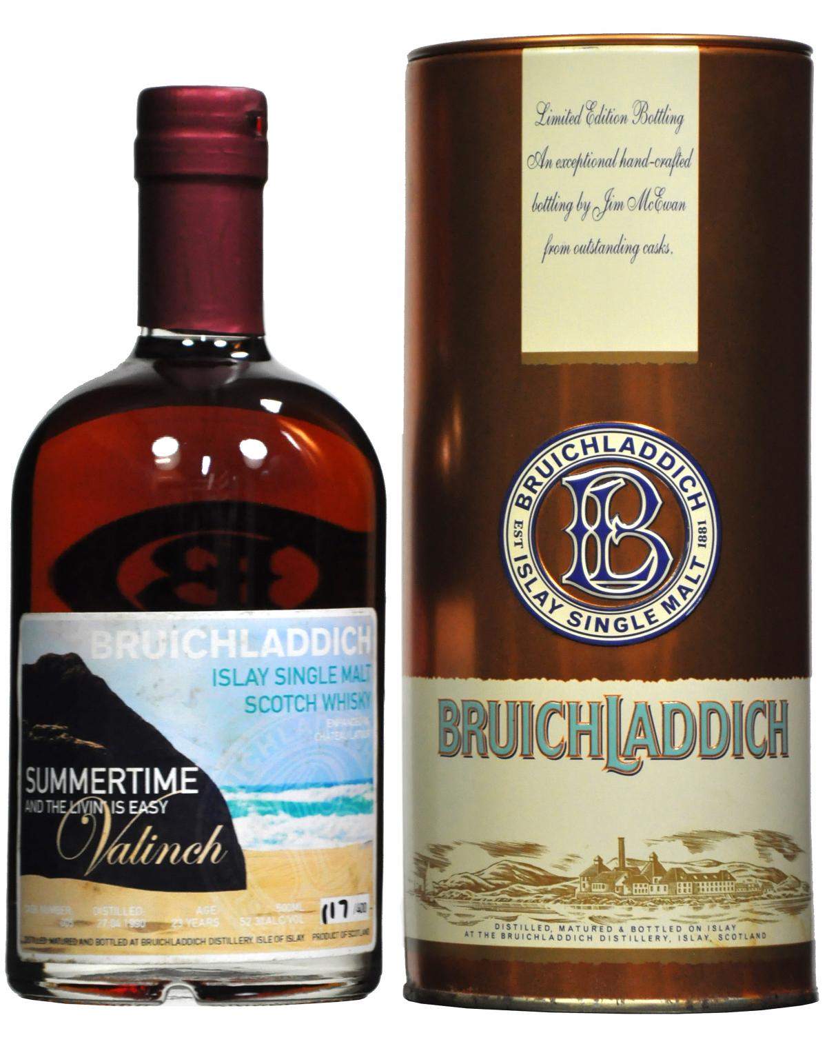 Bruichladdich 1990 | Summertime And The Living Is Easy Valinch