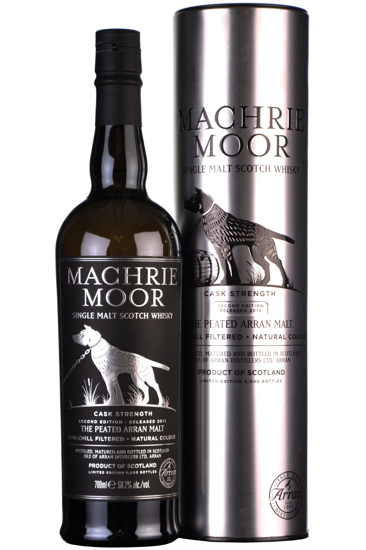 Arran Machrie Moor Cask Strength Second Edition 2015