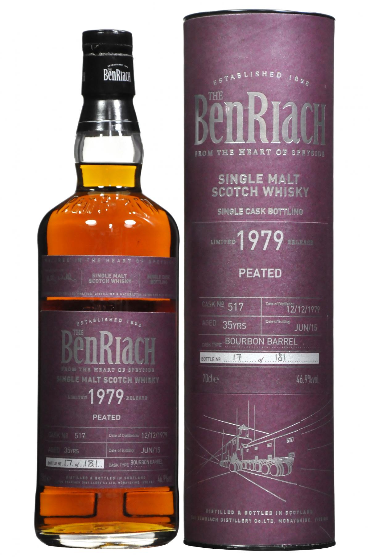 Benriach 1979-2015 | 35 Year Old | Single Cask 517 | Batch 12