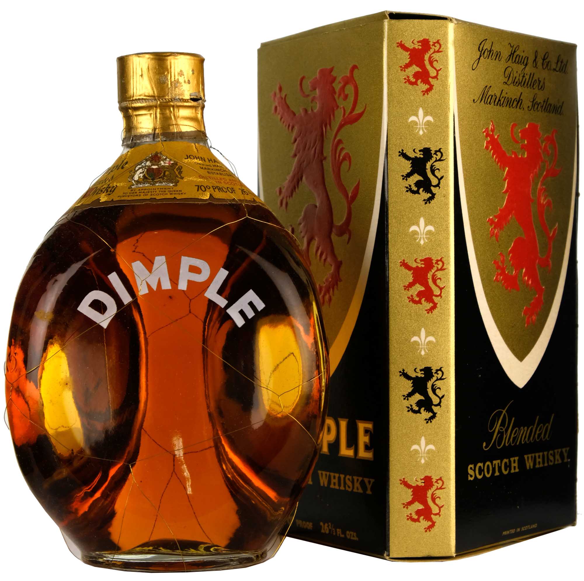 Dimple John Haig 1960s - Whisky Online Shop – Whisky-Online Shop