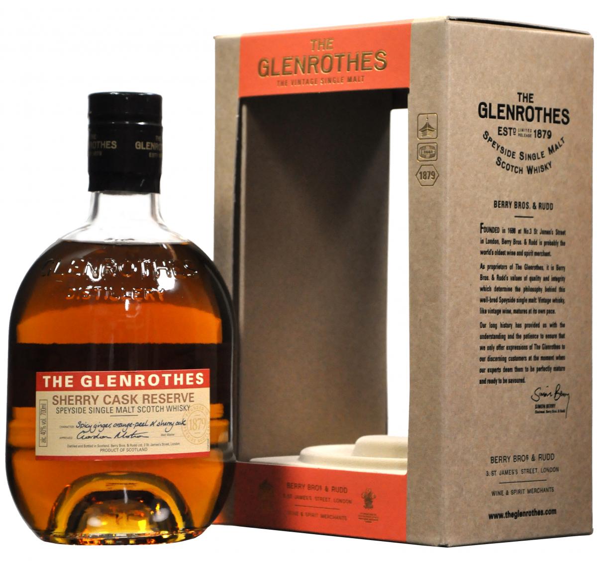 Glenrothes Sherry Cask Reserve