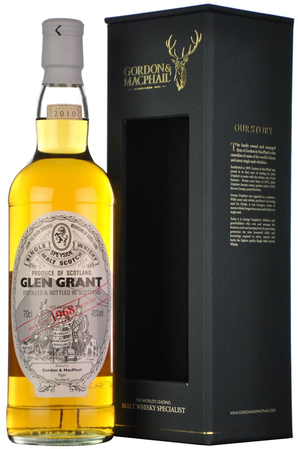 Glen Grant 1968-2010 | Gordon & MacPhail