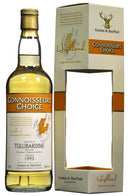 tullibardine 1993, connoisseurs choice, gordon and macphail whisky,