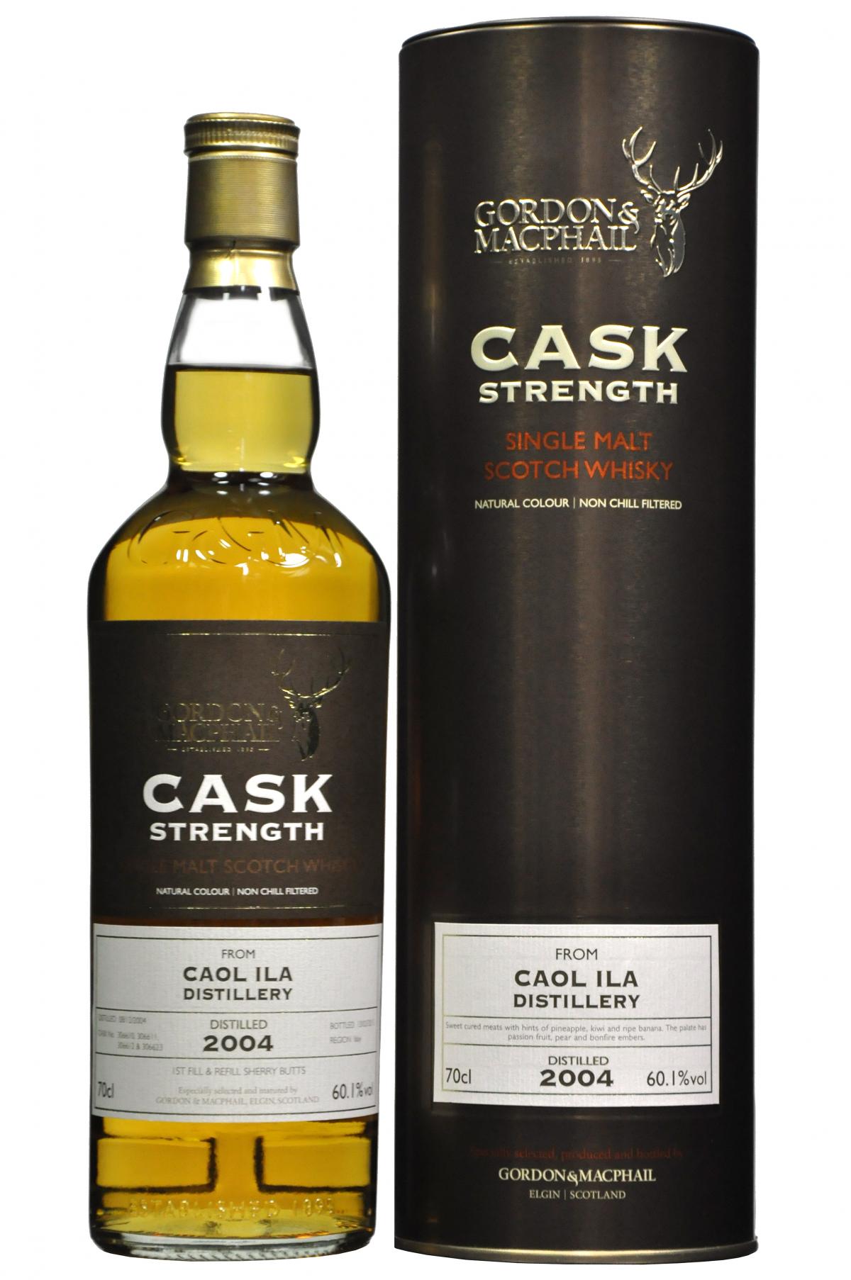 caol ila 2004 bottled 2015 cask strength gordon and macphail