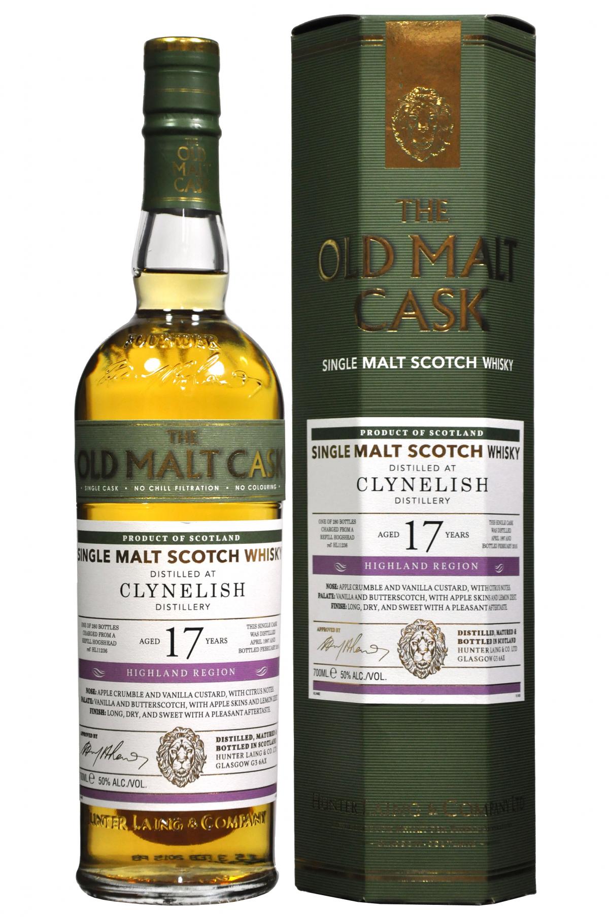 Clynelish 1997-2015 | 17 Year Old | Old Malt Cask 11236