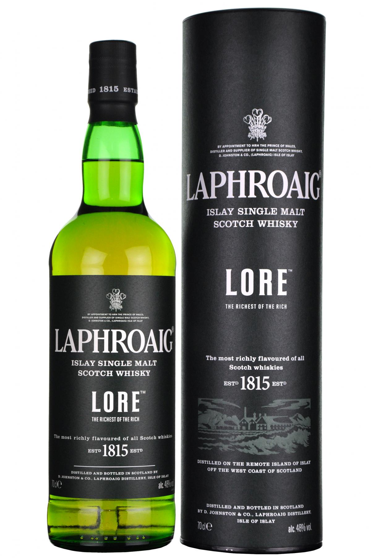 laphroaig lore, islay single malt scotch whisky,