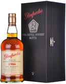 glenfarclas 1986, family collectors series 5, refill sherry butt,