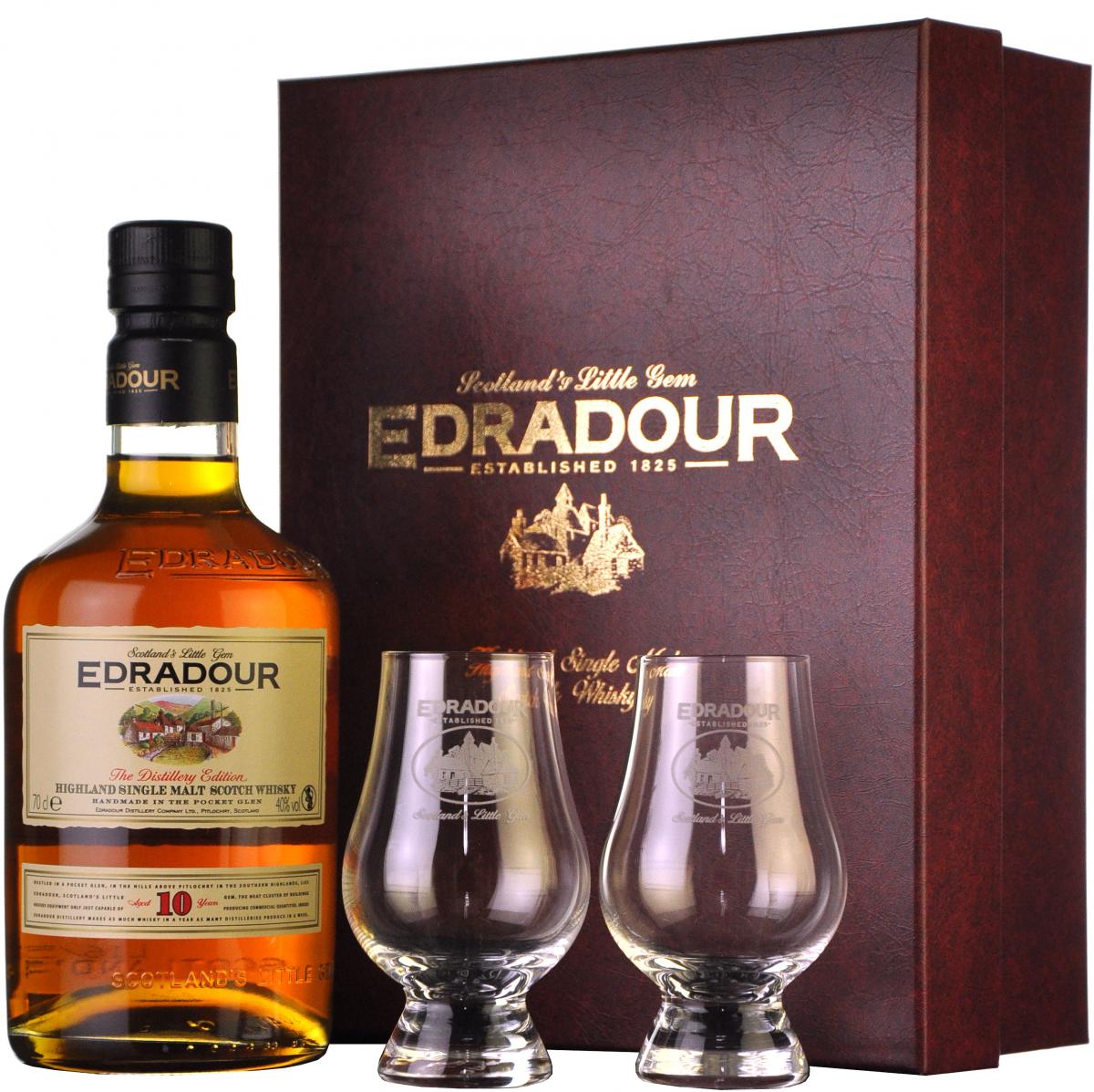 Edradour 10 Year Old Glass Pack