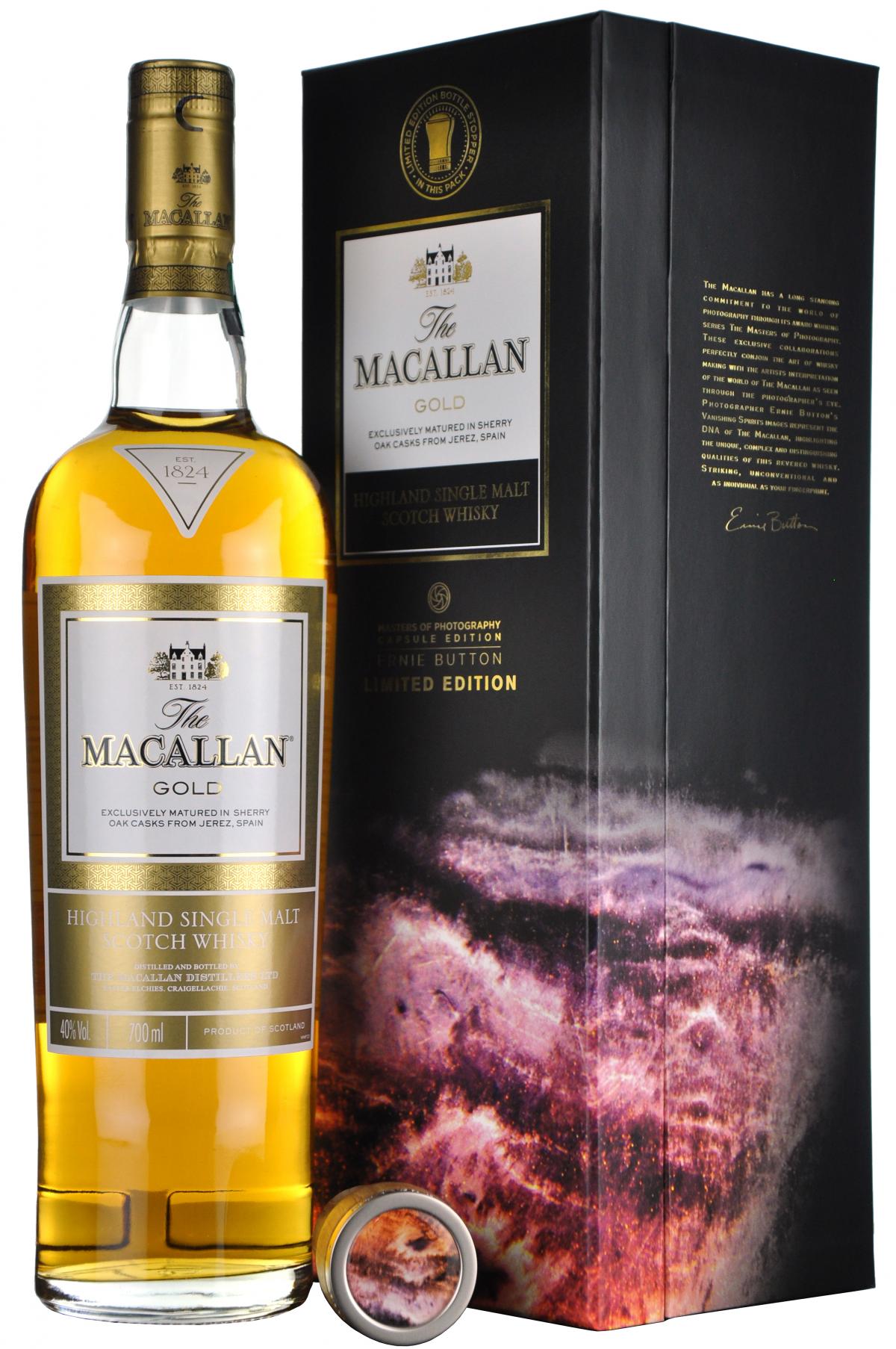 Macallan Gold Masters Of Photography Ernie Button