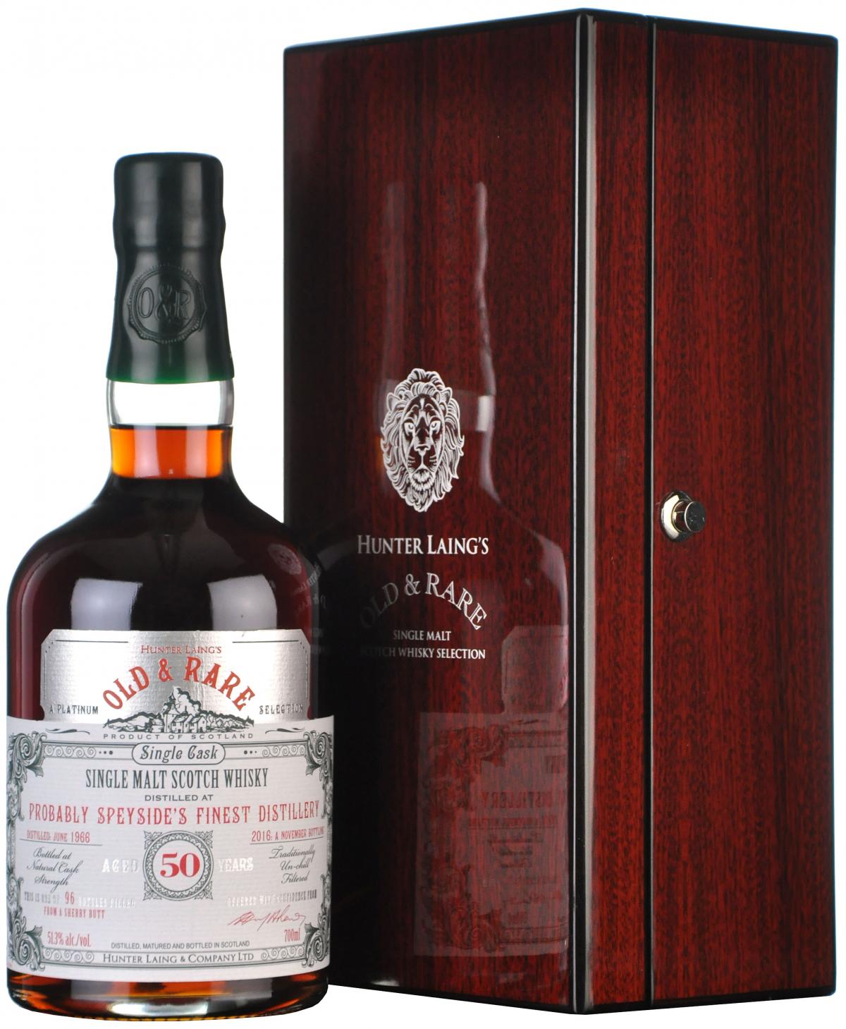 Probably Speyside's Finest 1966-2016 | 50 Year Old | Old & Rare Platinum Selection