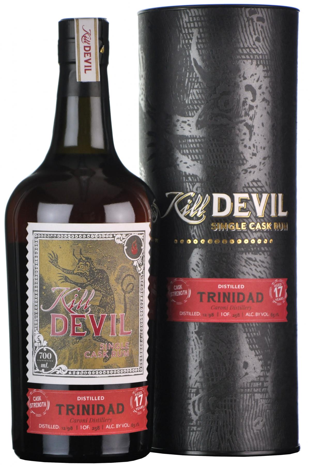 Caroni 1998 | 17 Year Old Hunter Laing Kill Devil Single Cask Rum