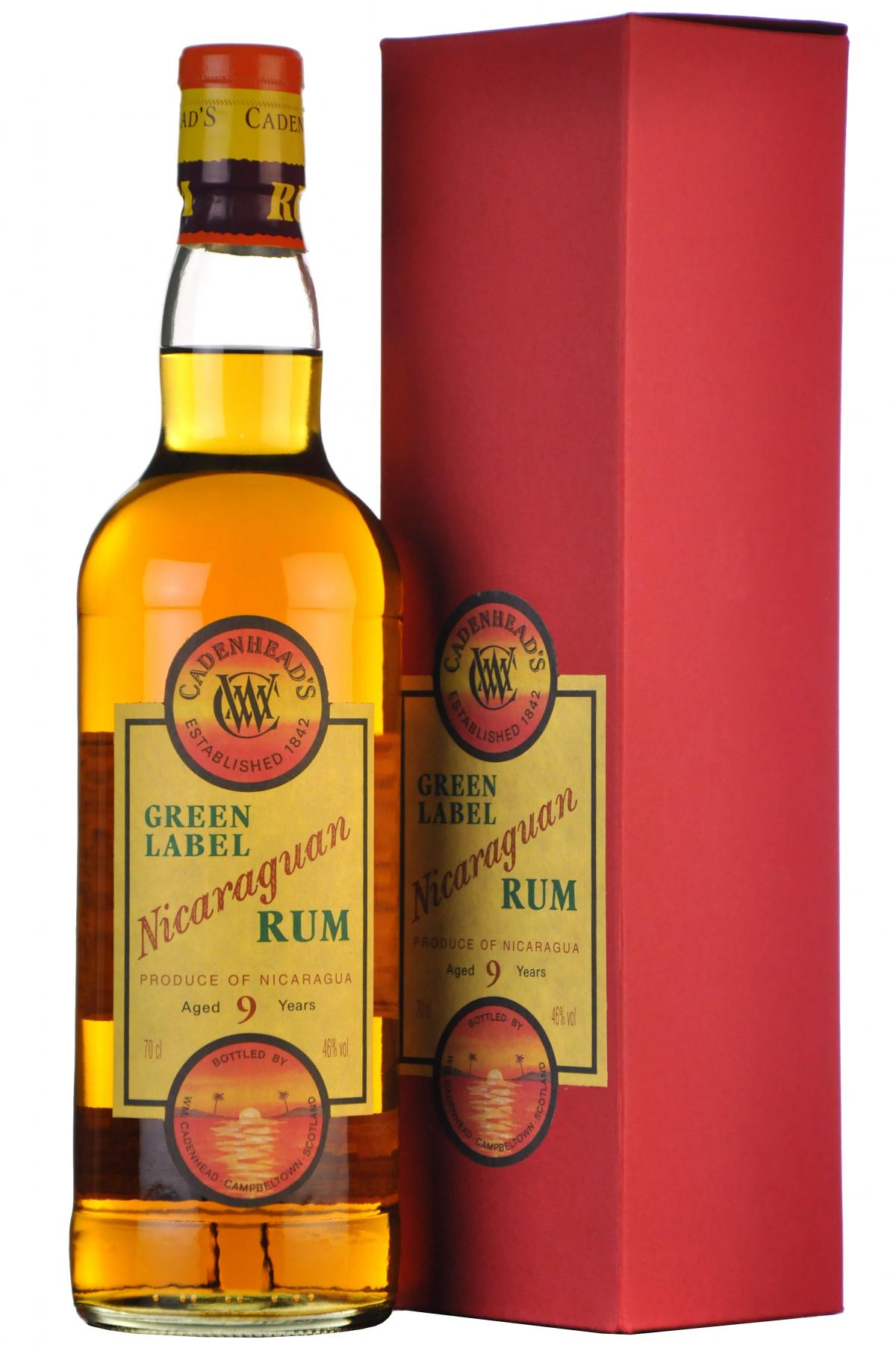 Cadenhead's Green Label Nicaraguan Rum