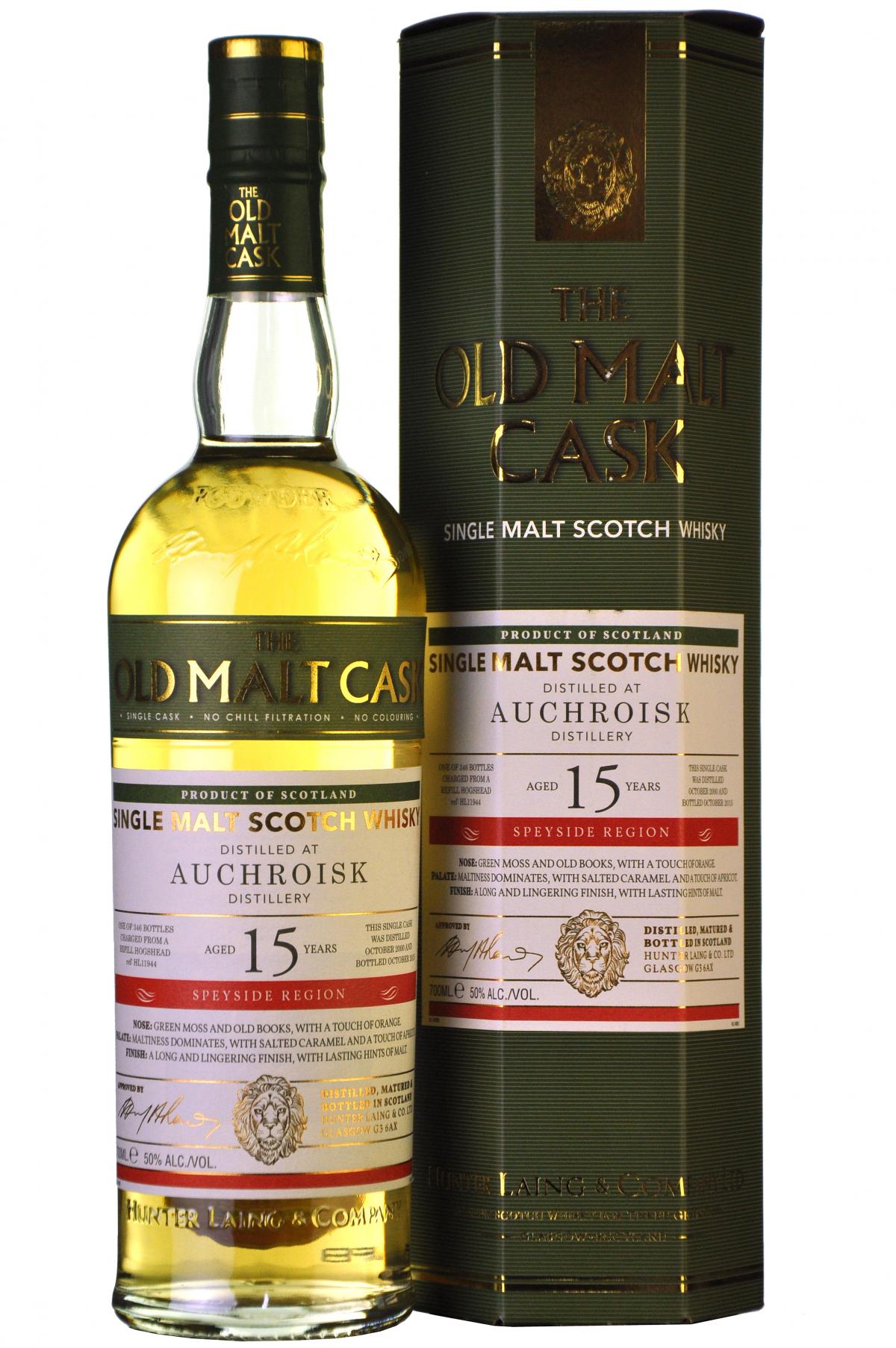 Auchroisk 2000-2015 | 15 Year Old | Old Malt Cask 11944