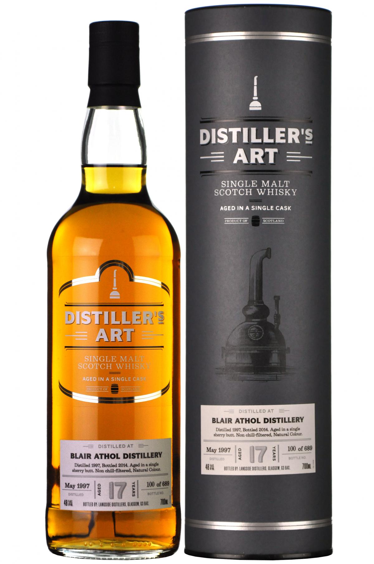 Blair Athol 1997-2014 | 17 Year Old | Distiller's Art