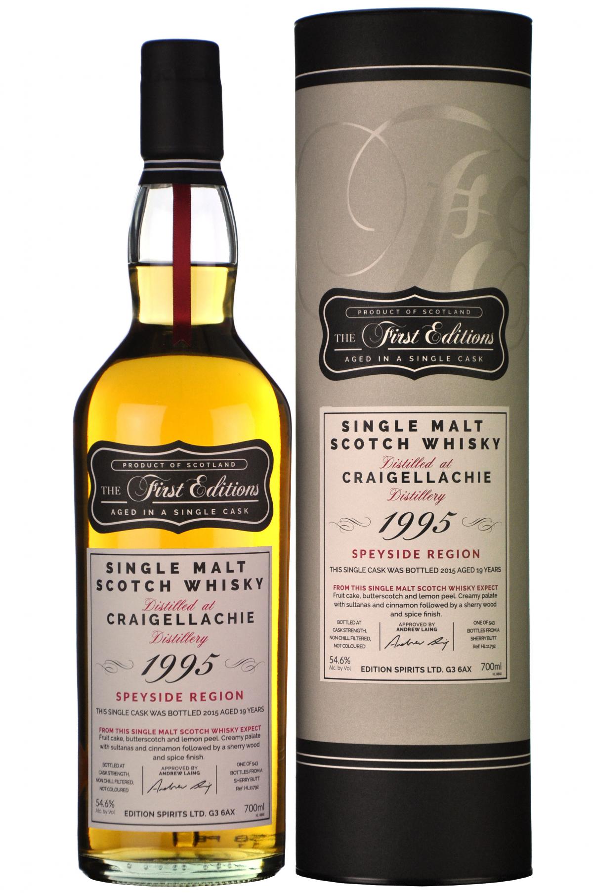 Craigellachie 1995-2015 | 19 Year Old The First Editions