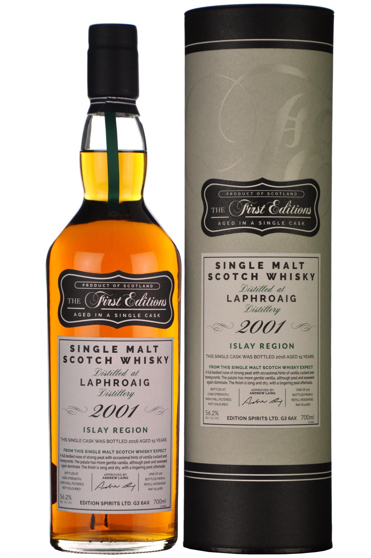 Laphroaig 2001-2016 | 15 Year Old | The First Editions