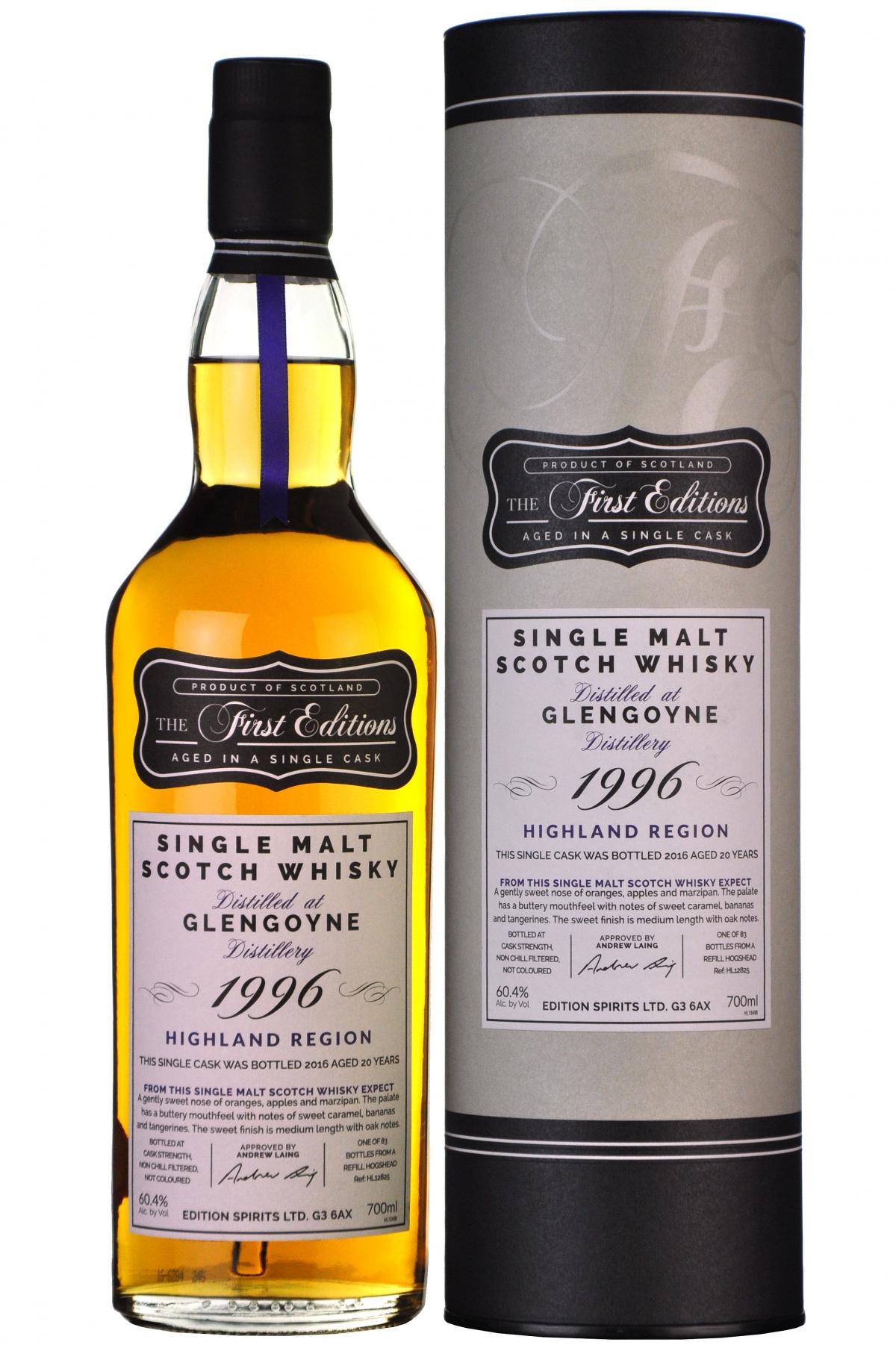 Glengoyne 1996-2016 | 20 Year Old | The First Editions