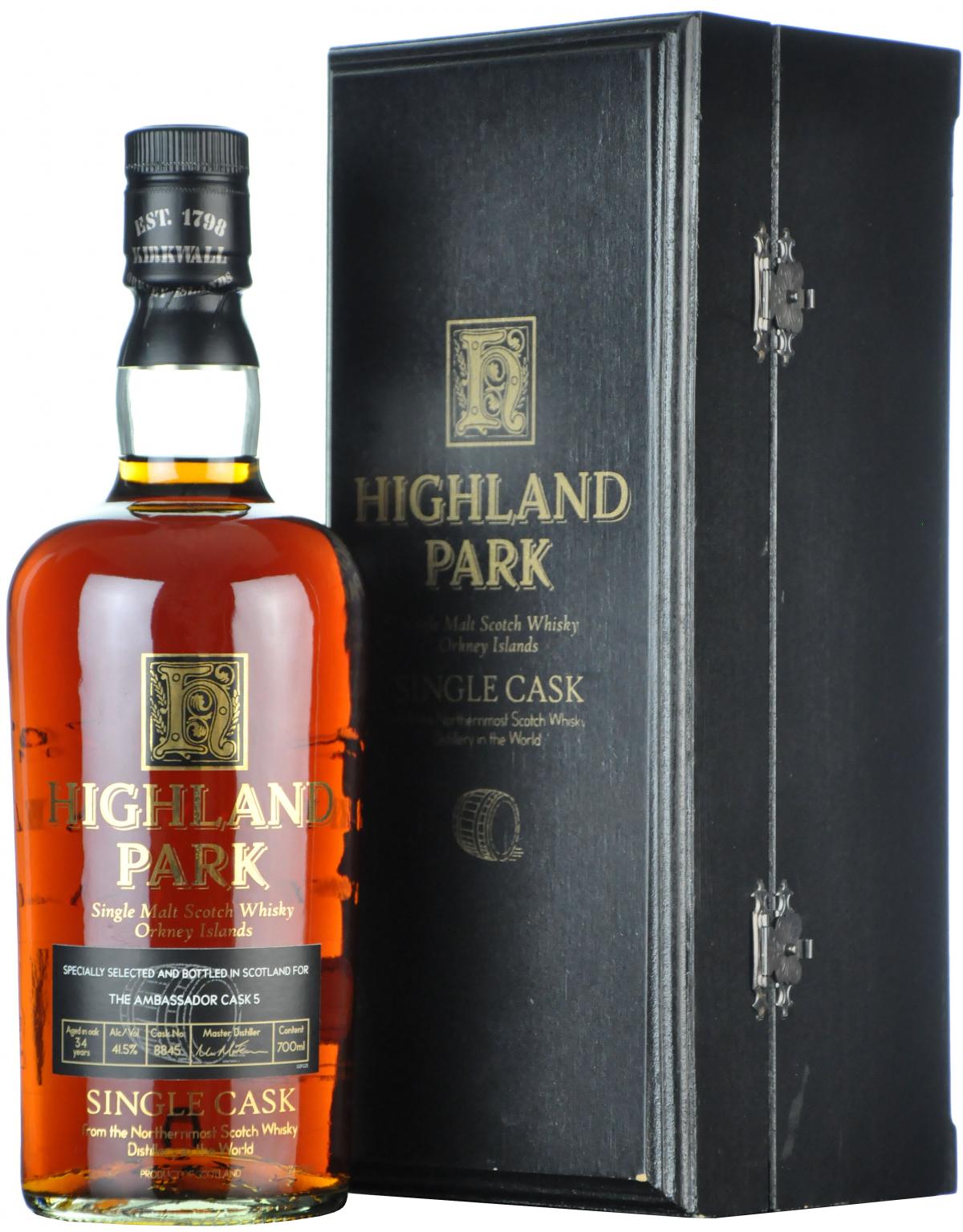 Highland Park 1974 | 34 Year Old | The Ambassador Cask 5