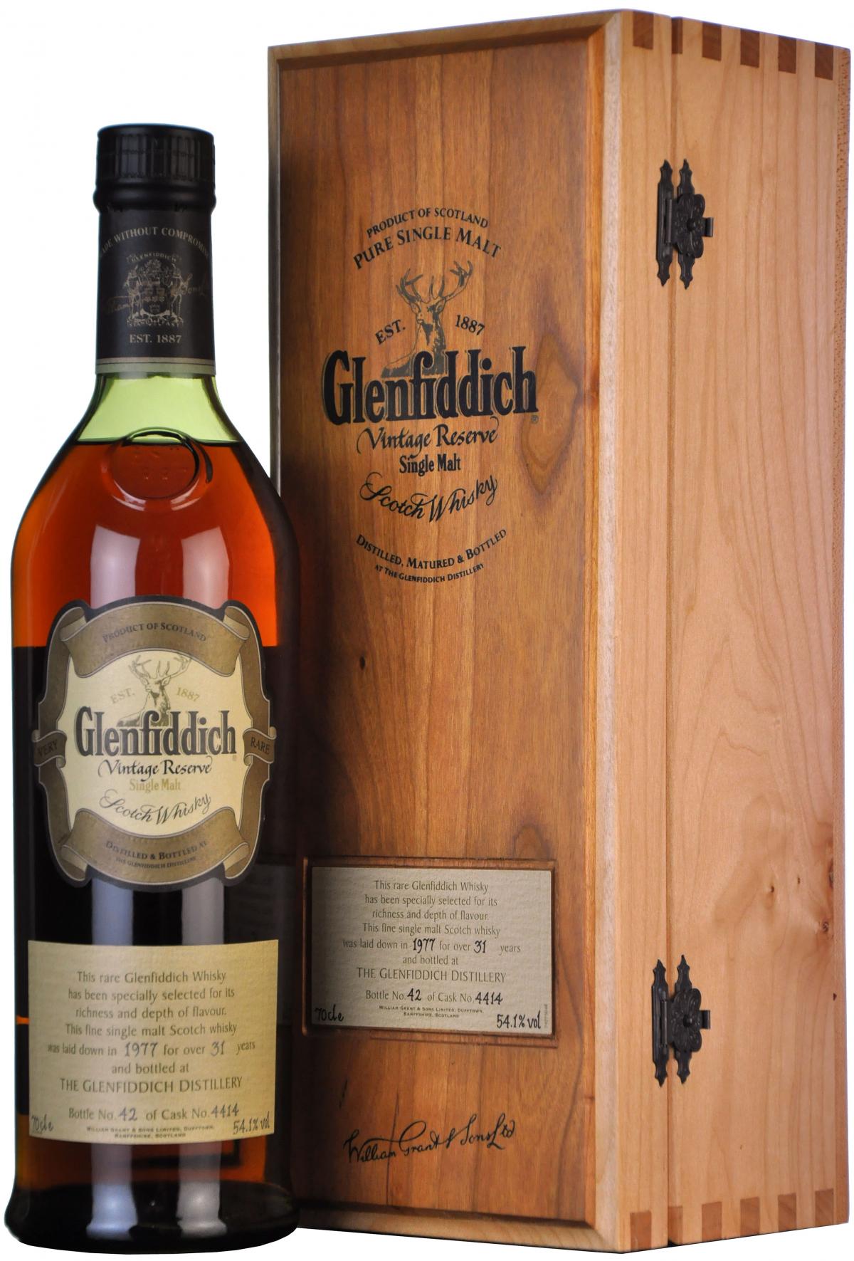 Glenfiddich 1977-2008 | 31 Year Old Single Cask 4414
