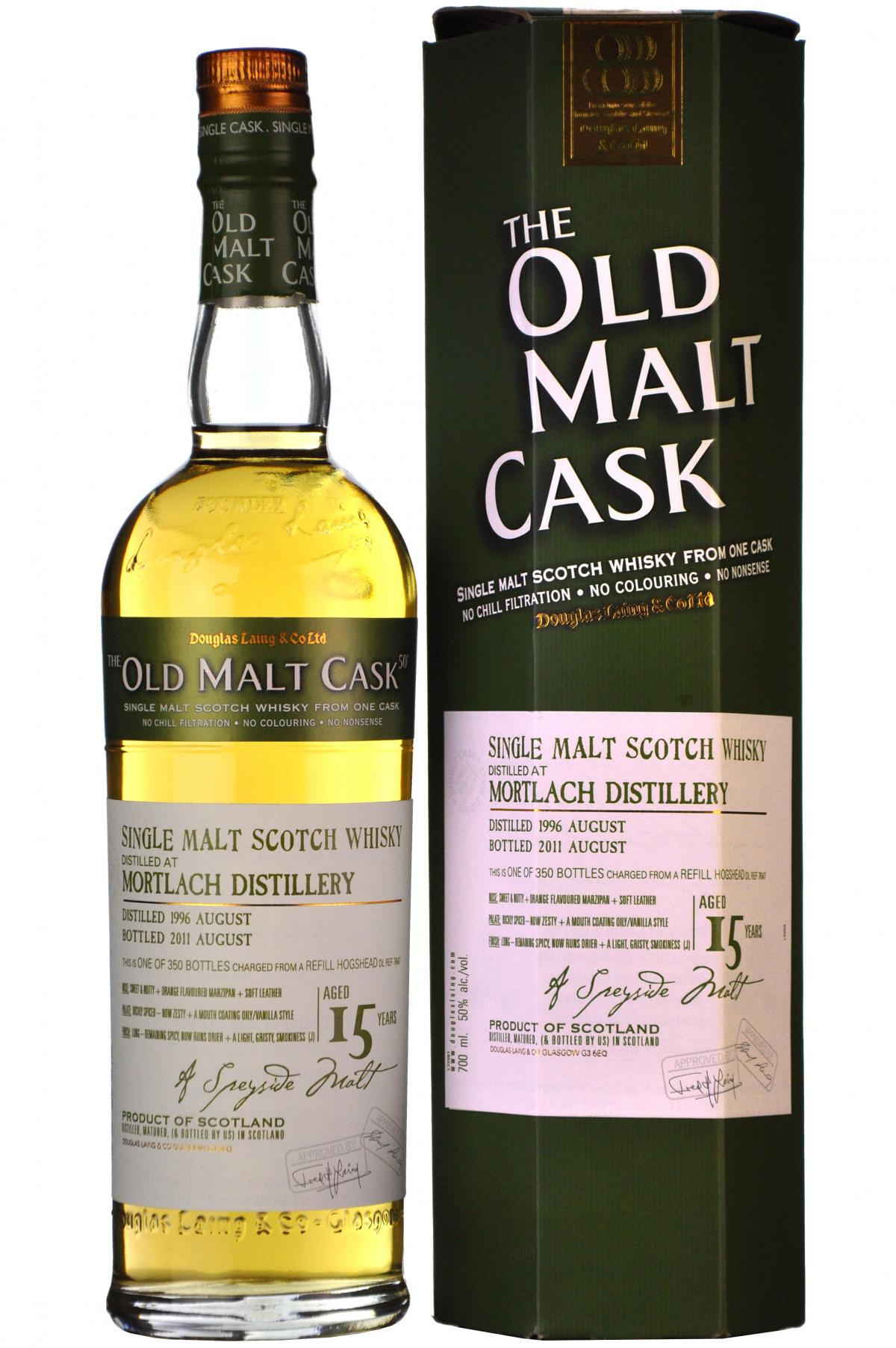 Mortlach 1996-2011 | 15 Year Old | Old Malt Cask 7647