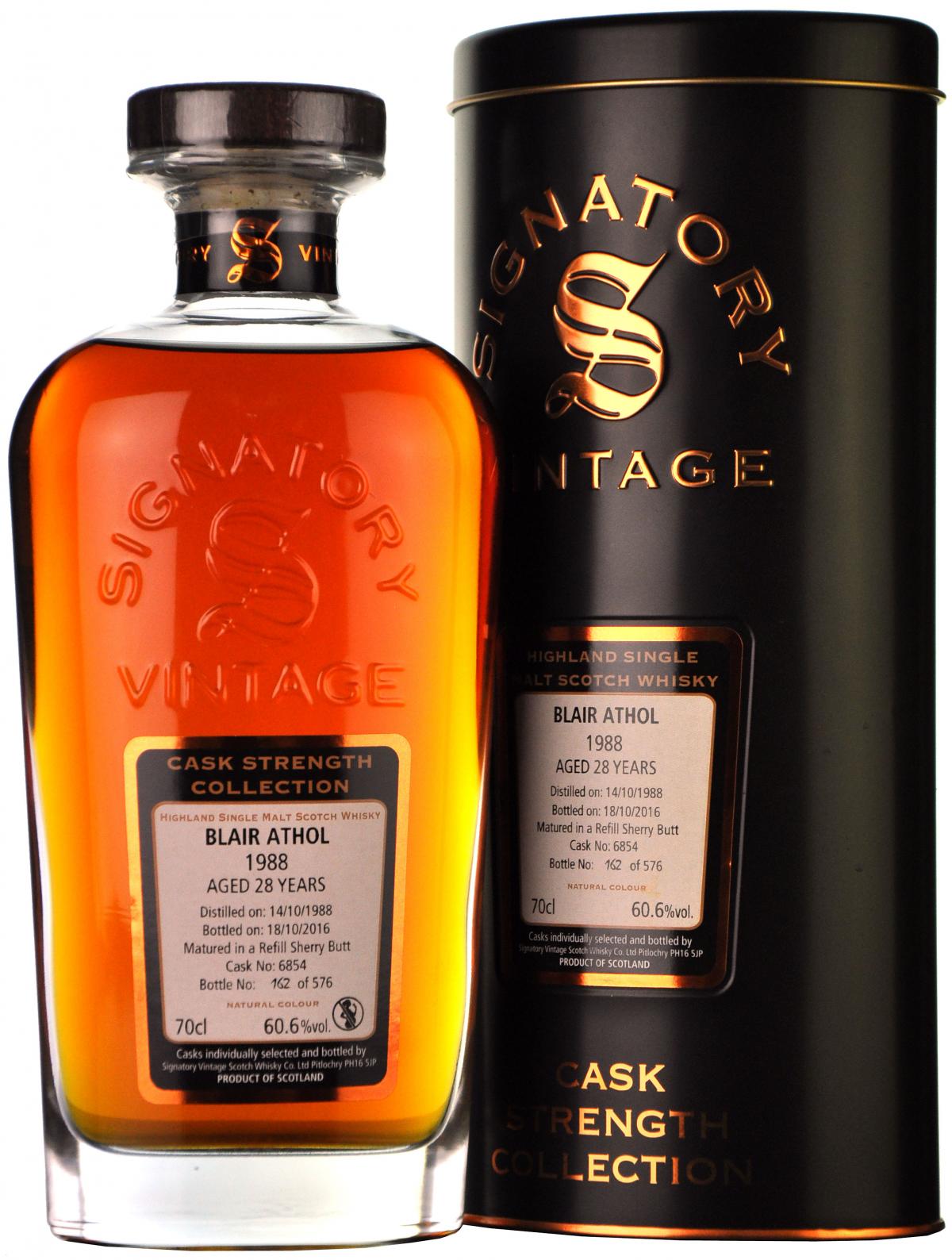 Blair Athol 1988-2016 | 28 Year Old | Signatory Vintage