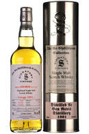 ben nevis 1991, 24 year old, signatory vintage cask 3835