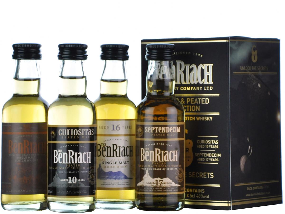 Benriach Classic & Peated Miniature Collection