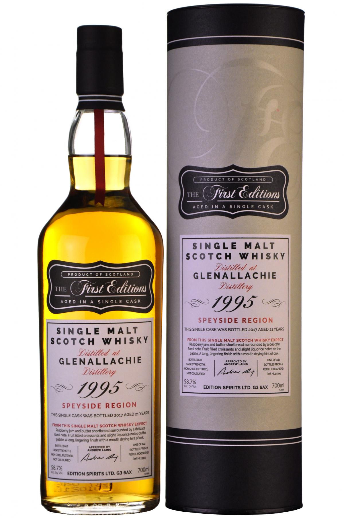 Glenallachie 1995-2017 | 21 Year Old The First Editions