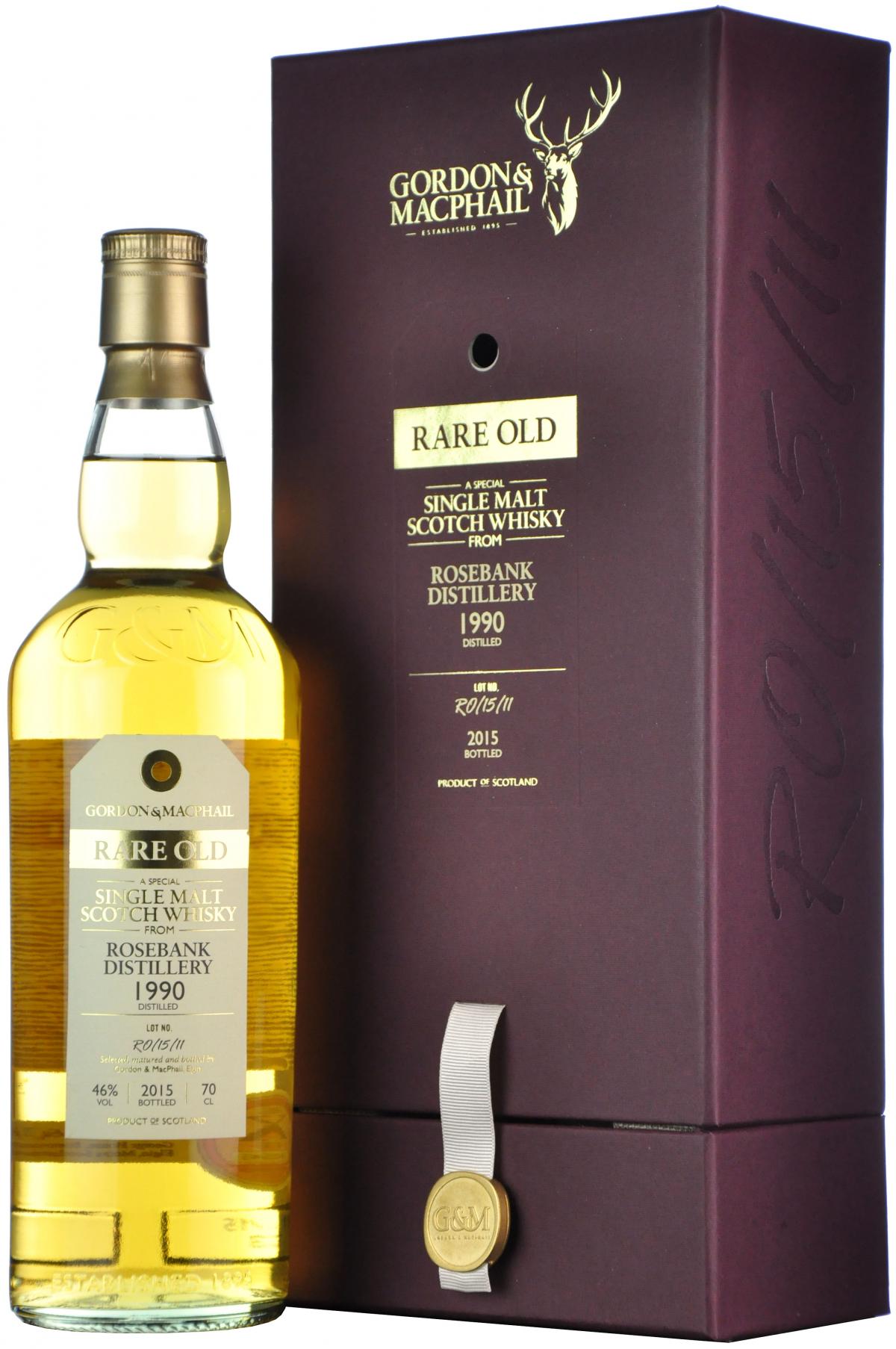 Rosebank 1990-2015 Gordon & MacPhail Rare Old