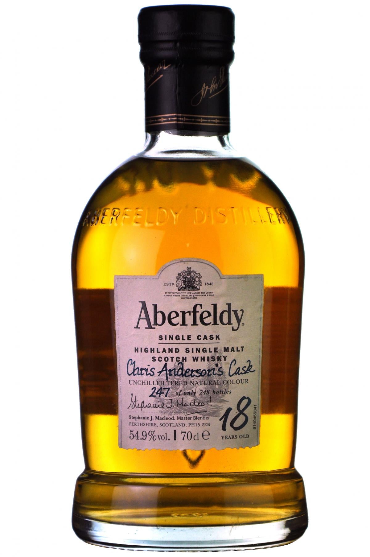 Aberfeldy 18 Year Old | Distillery Only Single Cask