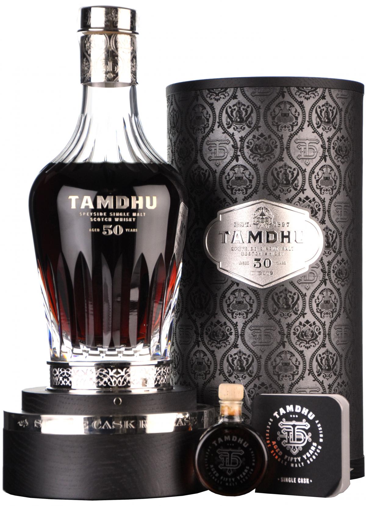tamdhu 1963 50 year old one of 100 bottles from a first fill european oak sherry butt