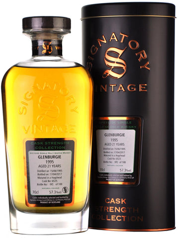 Glenburgie 1995, 21 year old, signatory vintage cask 6525,