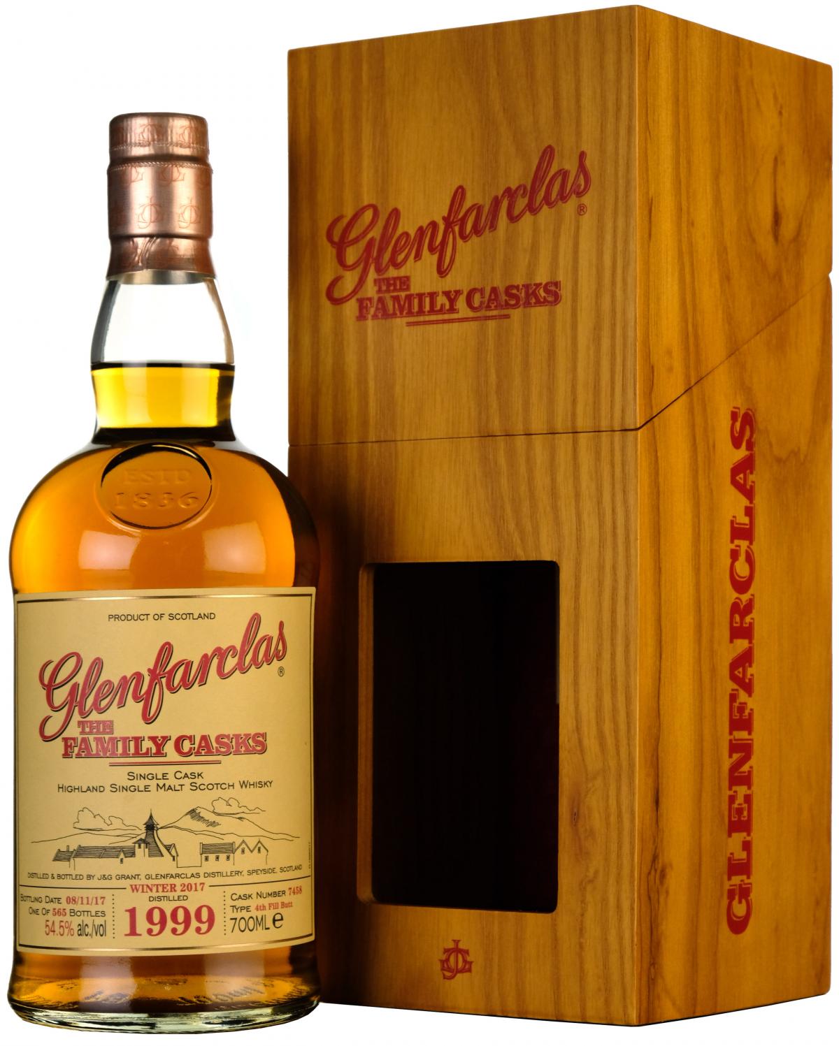 Glenfarclas 1999-2017 | The Family Cask 7458